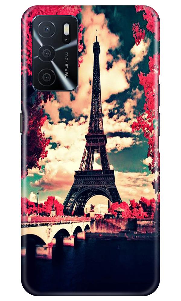 Eiffel Tower Mobile Back Case for Oppo A16 (Design - 212) Eiffel Tower Case for Oppo A16 (Design No. 212)