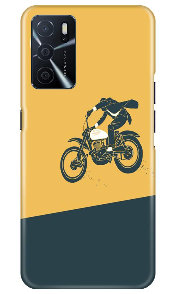 Bike Lovers Mobile Back Case for Oppo A16 (Design - 256) Bike Lovers Case for Oppo A16 (Design No. 256)