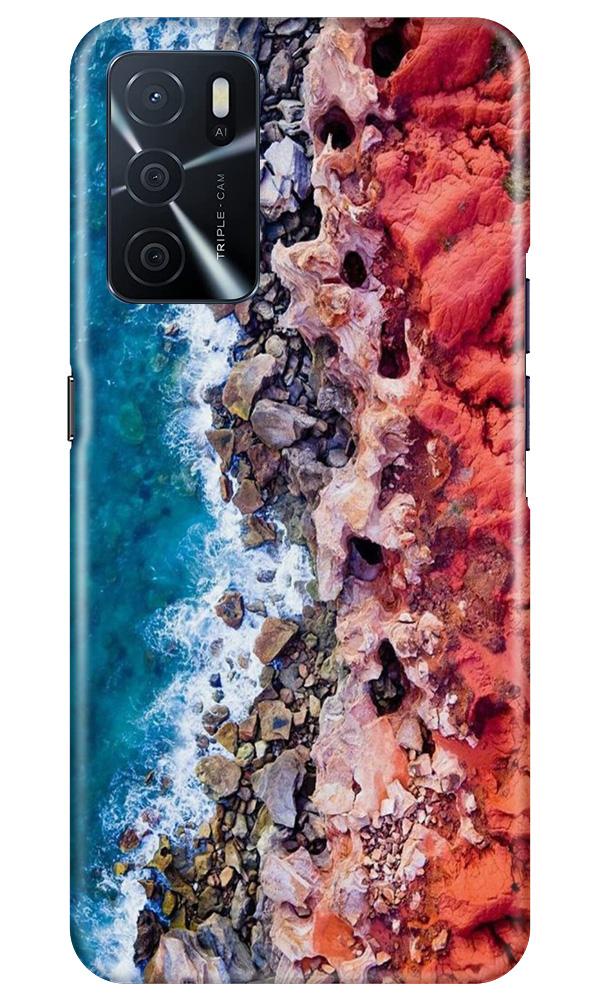 Sea Shore Mobile Back Case for Oppo A16 (Design - 273) Sea Shore Case for Oppo A16 (Design No. 273)
