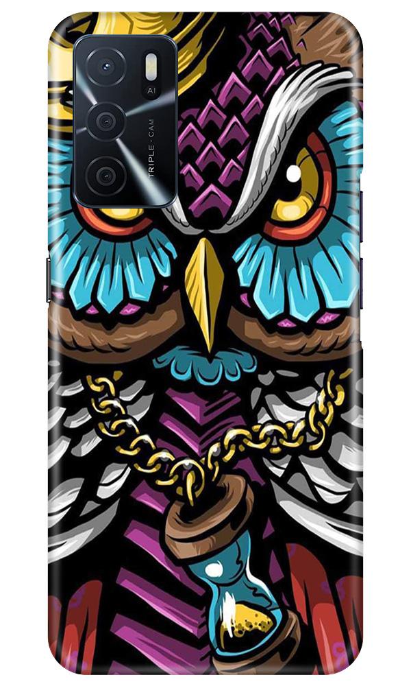 Owl Mobile Back Case for Oppo A16 (Design - 359) Owl Mobile Back Case for Oppo A16 (Design - 359)