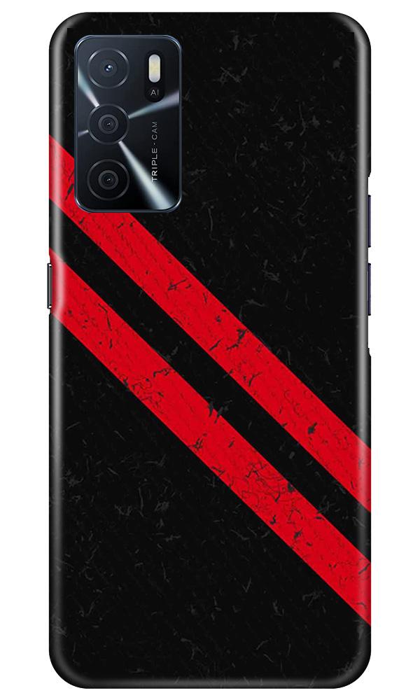 Black Red Pattern Mobile Back Case for Oppo A16 (Design - 373) Black Red Pattern Mobile Back Case for Oppo A16 (Design - 373)