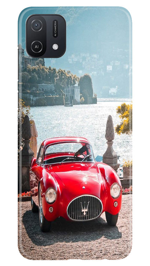 Vintage Car Mobile Back Case for Oppo A16K (Design - 51) Vintage Car Case for Oppo A16K