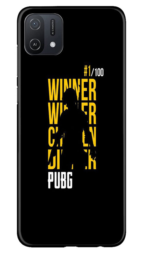 Pubg Winner Winner Mobile Back Case for Oppo A16K (Design - 146) Pubg Winner Winner Case for Oppo A16K (Design - 146)