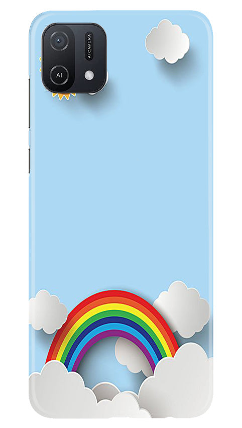 Rainbow Mobile Back Case for Oppo A16K (Design - 194) Rainbow Case for Oppo A16K (Design No. 194)