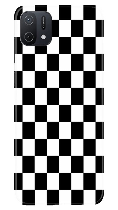 Black White Boxes Mobile Back Case for Oppo A16K (Design - 331) Black White Boxes Mobile Back Case for Oppo A16K (Design - 331)