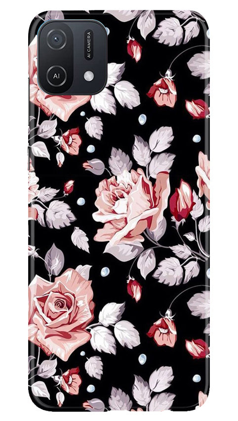 Pink rose Mobile Back Case for Oppo A16e (Design - 12) Pink rose Case for Oppo A16e