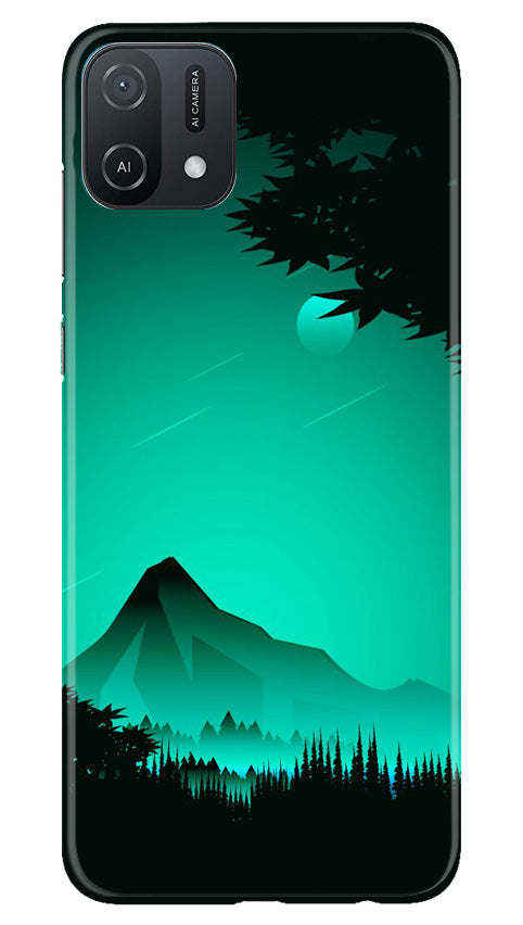 Moon Mountain Mobile Back Case for Oppo A16e (Design - 173) Moon Mountain Case for Oppo A16e (Design - 173)