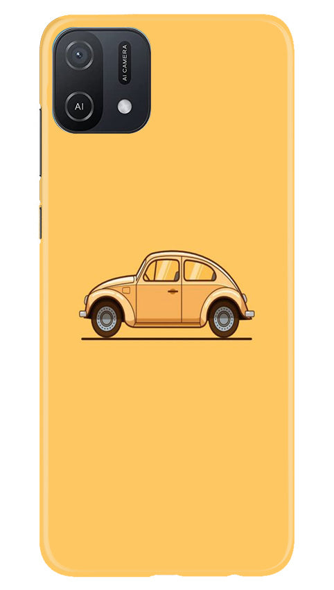 Vintage Car Mobile Back Case for Oppo A16e (Design - 231) Vintage Car Case for Oppo A16e (Design No. 231)