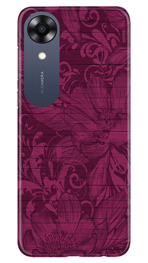 Purple Backround Mobile Back Case for Oppo A17K (Design - 22) Purple Backround Case for Oppo A17K