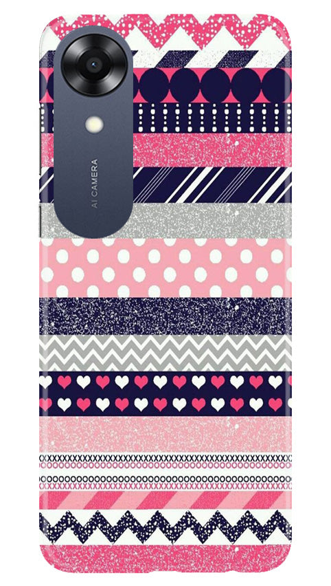 Pattern3 Mobile Back Case for Oppo A17K (Design - 90) Pattern3 Case for Oppo A17K