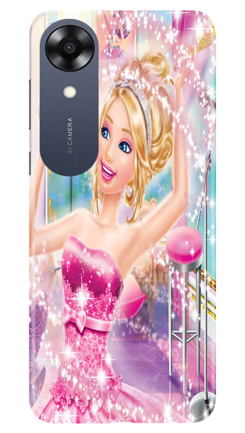Princesses Mobile Back Case for Oppo A17K (Design - 95) Princesses Case for Oppo A17K