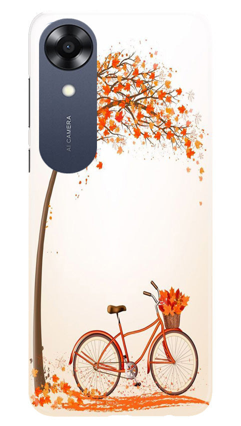 Bicycle Mobile Back Case for Oppo A17K (Design - 161) Bicycle Case for Oppo A17K (Design - 161)