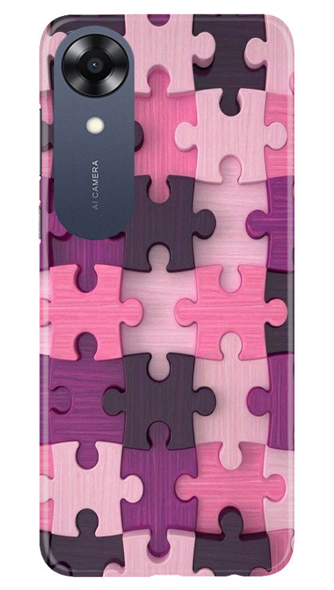 Puzzle Mobile Back Case for Oppo A17K (Design - 168) Puzzle Case for Oppo A17K (Design - 168)