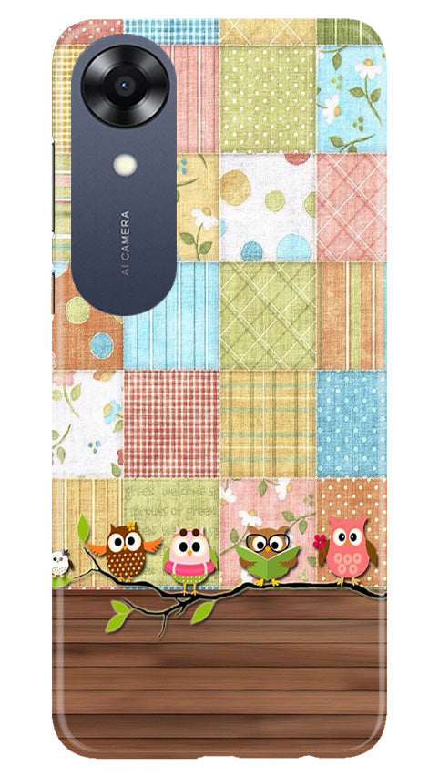 Owls Mobile Back Case for Oppo A17K (Design - 171) Owls Case for Oppo A17K (Design - 171)