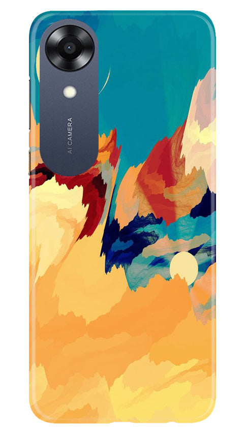 Modern Art Mobile Back Case for Oppo A17K (Design - 205) Modern Art Case for Oppo A17K (Design No. 205)