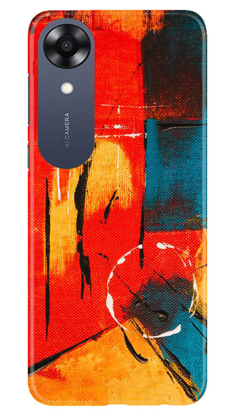 Modern Art Mobile Back Case for Oppo A17K (Design - 208) Modern Art Case for Oppo A17K (Design No. 208)
