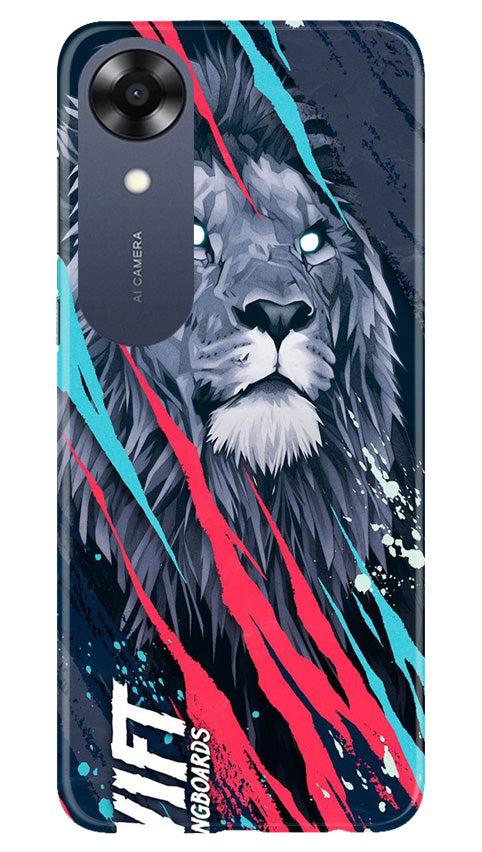 Lion Mobile Back Case for Oppo A17K (Design - 247) Lion Case for Oppo A17K (Design No. 247)