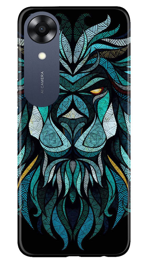 Lion Mobile Back Case for Oppo A17K (Design - 276) Lion Mobile Back Case for Oppo A17K (Design - 276)