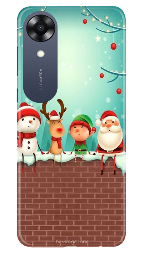 Santa Claus Mobile Back Case for Oppo A17K (Design - 296) Santa Claus Mobile Back Case for Oppo A17K (Design - 296)