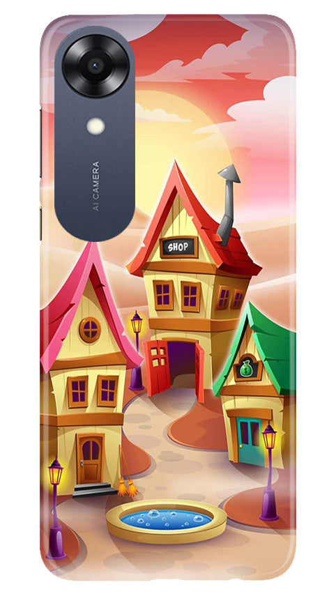 Sweet Home Mobile Back Case for Oppo A17K (Design - 300) Sweet Home Mobile Back Case for Oppo A17K (Design - 300)