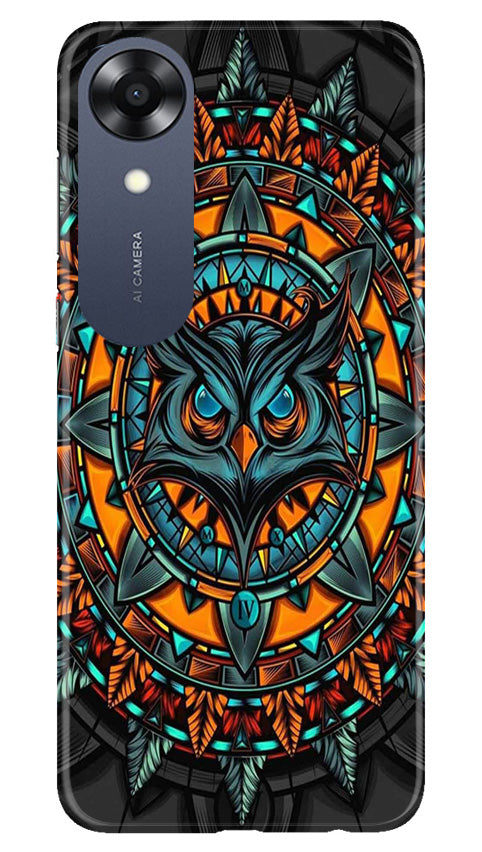 Owl Mobile Back Case for Oppo A17K (Design - 319) Owl Mobile Back Case for Oppo A17K (Design - 319)