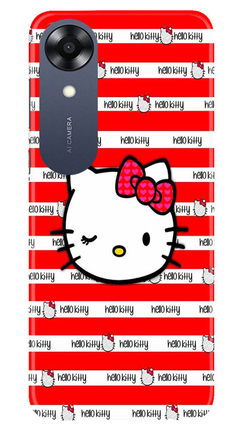 Hello Kitty Mobile Back Case for Oppo A17K (Design - 323) Hello Kitty Mobile Back Case for Oppo A17K (Design - 323)