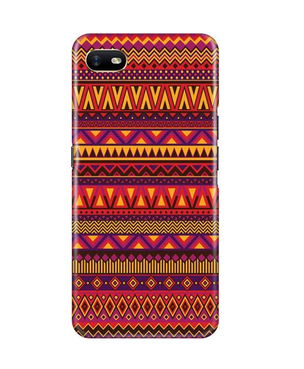 Zigzag line pattern2 Mobile Back Case for Oppo A1K (Design - 10) Zigzag line pattern2 Case for Oppo A1K