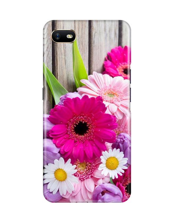 Coloful Daisy2 Mobile Back Case for Oppo A1K (Design - 76) Coloful Daisy2 Case for Oppo A1K