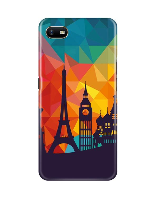 Eiffel Tower2 Mobile Back Case for Oppo A1K (Design - 91) Eiffel Tower2 Case for Oppo A1K