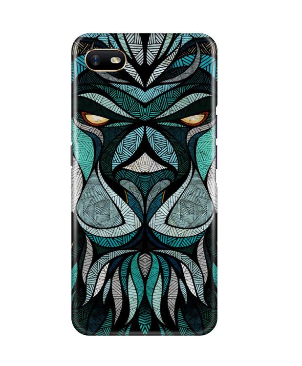 Lion Mobile Back Case for Oppo A1K (Design - 97) Lion Case for Oppo A1K