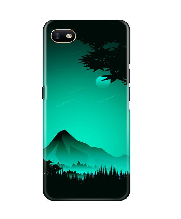 Moon Mountain Mobile Back Case for Oppo A1K (Design - 204) Moon Mountain Case for Oppo A1K (Design - 204)