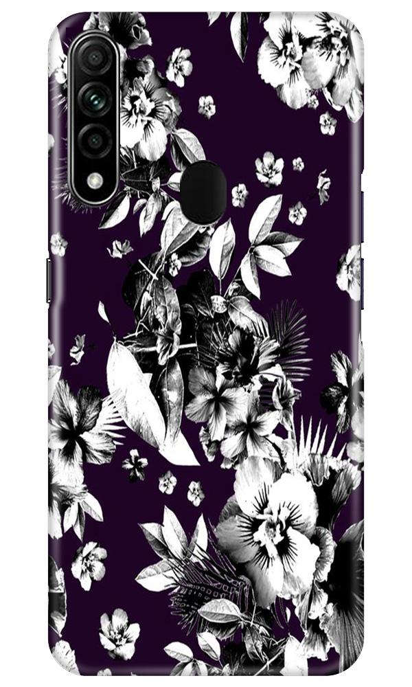 white flowers Mobile Back Case for Oppo A31 (Design - 7) white flowers Case for Oppo A31