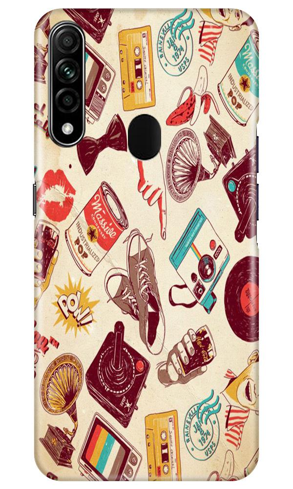 Vintage Mobile Back Case for Oppo A31 (Design - 35) Vintage Case for Oppo A31