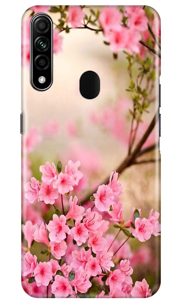 Pink flowers Mobile Back Case for Oppo A31 (Design - 69) Pink flowers Case for Oppo A31