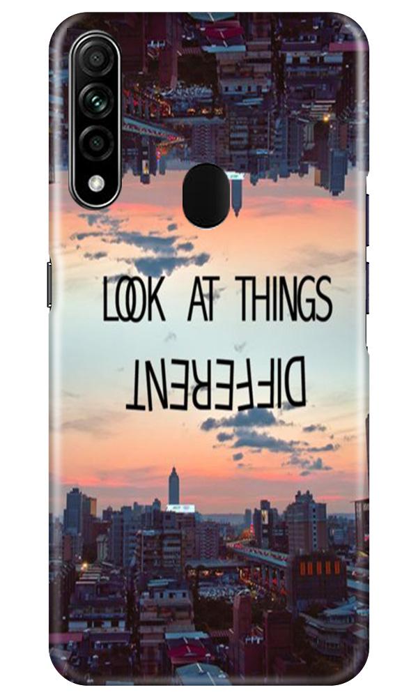 Look at things different Mobile Back Case for Oppo A31 (Design - 99) Look at things different Case for Oppo A31