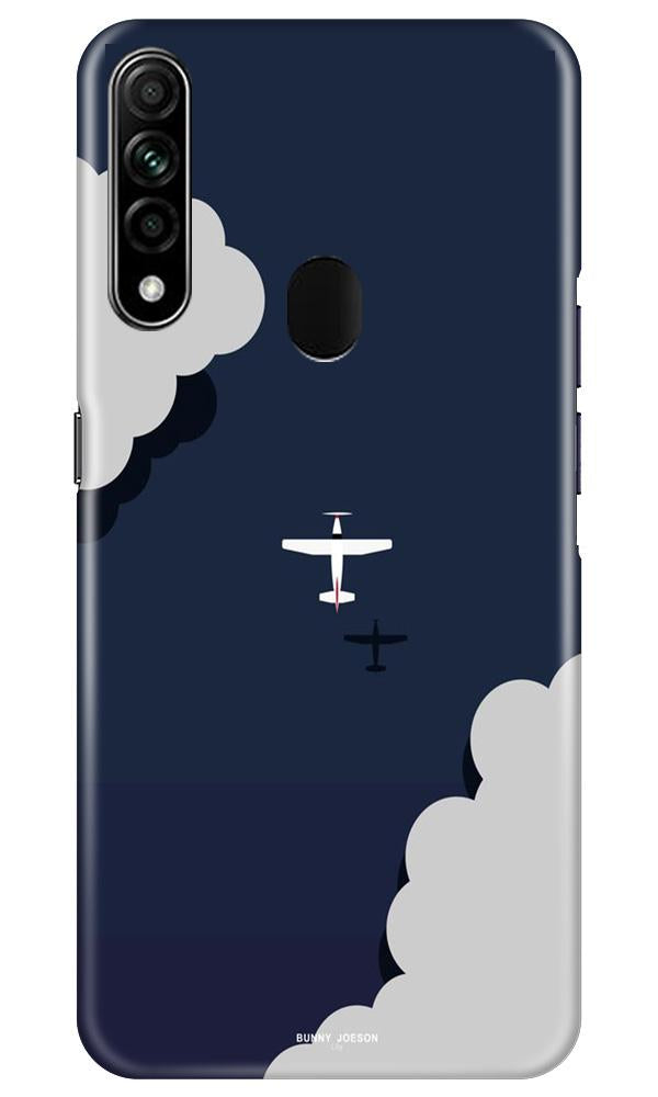 Clouds Plane Mobile Back Case for Oppo A31 (Design - 196) Clouds Plane Case for Oppo A31 (Design - 196)