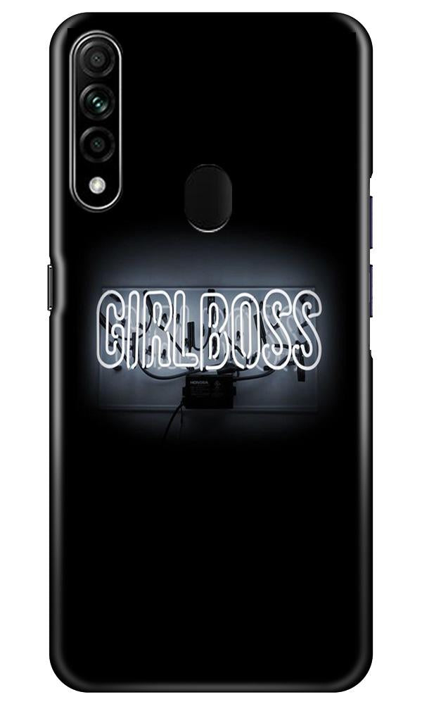 Girl Boss Black Mobile Back Case for Oppo A31 (Design - 268) Girl Boss Black Case for Oppo A31 (Design No. 268)