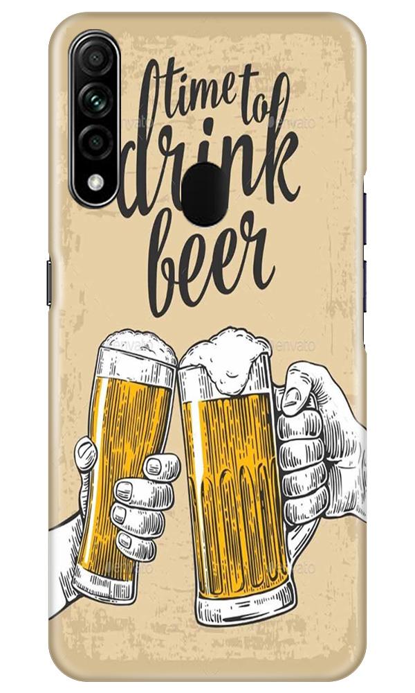 Drink Beer Mobile Back Case for Oppo A31 (Design - 328) Drink Beer Mobile Back Case for Oppo A31 (Design - 328)