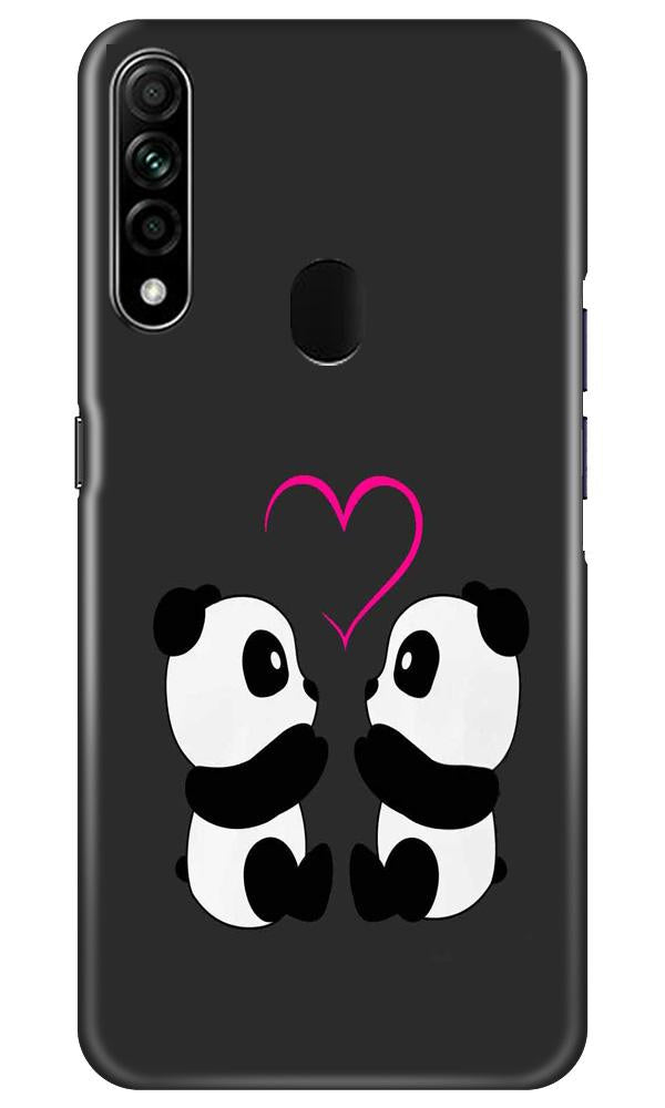 Panda Love Mobile Back Case for Oppo A31 (Design - 398) Panda Love Mobile Back Case for Oppo A31 (Design - 398)