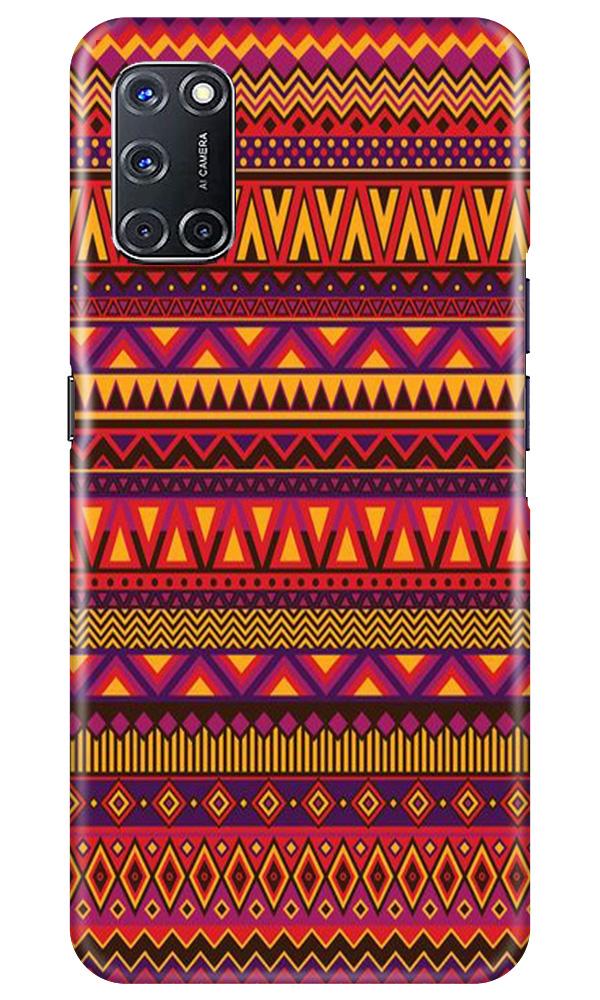 Zigzag line pattern2 Mobile Back Case for Oppo A92 (Design - 10) Zigzag line pattern2 Case for Oppo A92