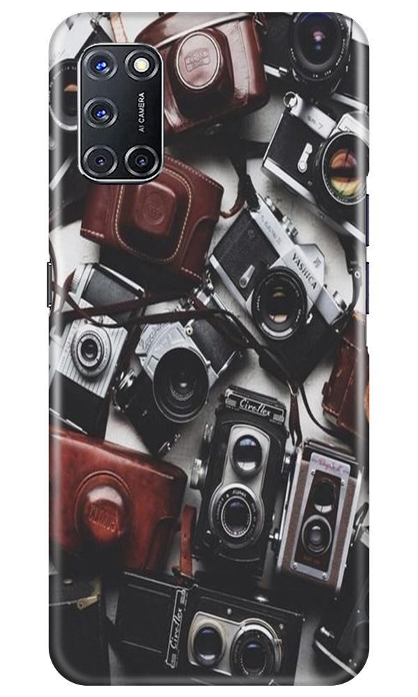 Cameras Mobile Back Case for Oppo A52 (Design - 57) Cameras Case for Oppo A52