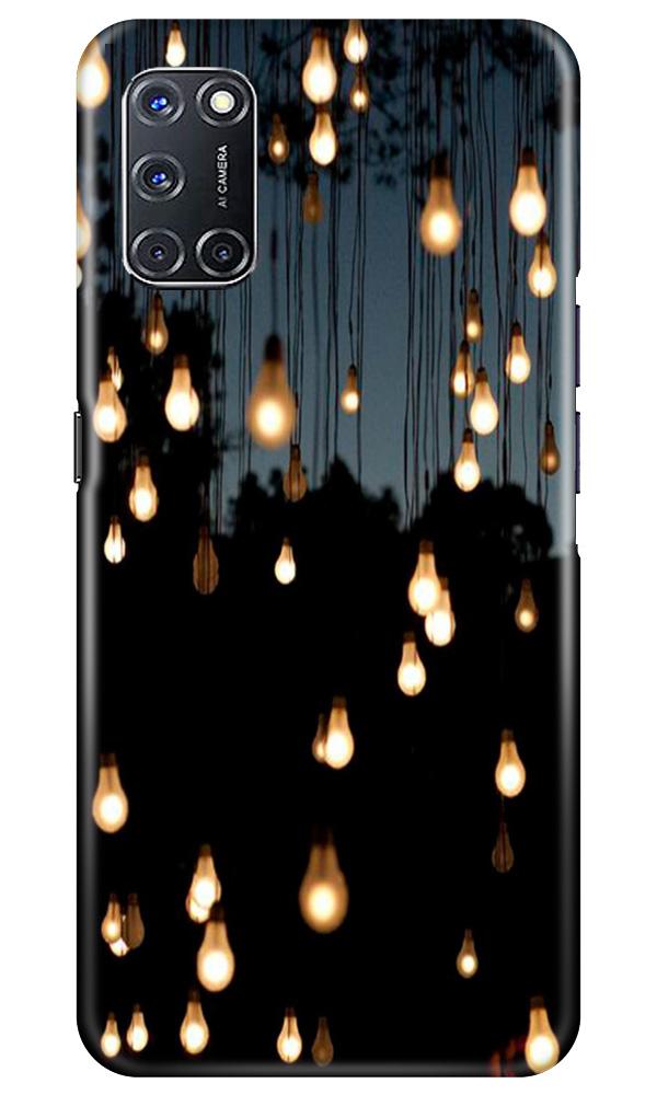 Party Bulb Mobile Back Case for Oppo A52 (Design - 72) Party Bulb Case for Oppo A52