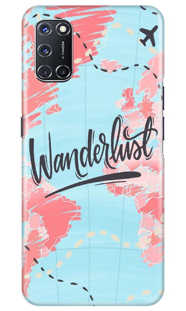 Wonderlust Travel Mobile Back Case for Oppo A72 (Design - 223) Wonderlust Travel Case for Oppo A72 (Design No. 223)