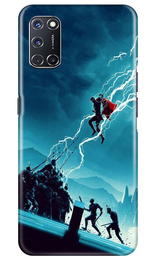 Thor Avengers Mobile Back Case for Oppo A52 (Design - 243) Thor Avengers Case for Oppo A52 (Design No. 243)