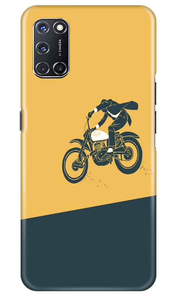 Bike Lovers Mobile Back Case for Oppo A52 (Design - 256) Bike Lovers Case for Oppo A52 (Design No. 256)
