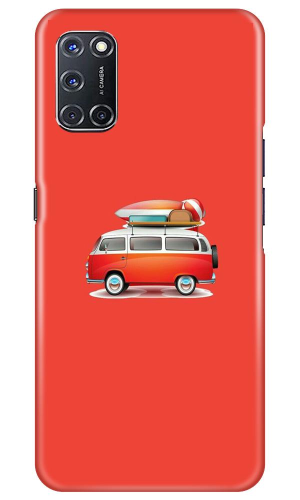 Travel Bus Mobile Back Case for Oppo A52 (Design - 258) Travel Bus Case for Oppo A52 (Design No. 258)