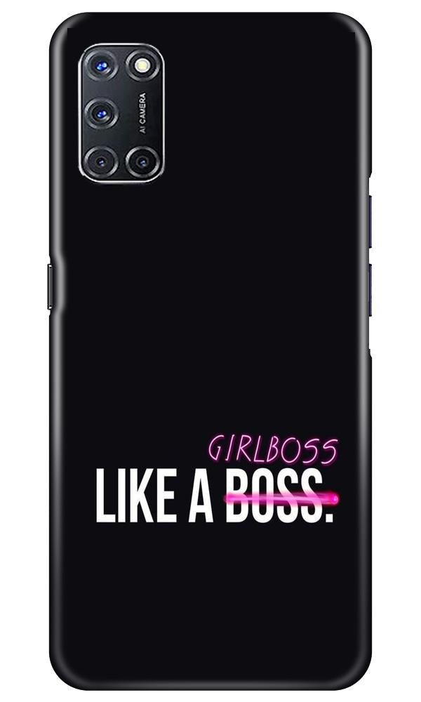 Like a Girl Boss Mobile Back Case for Oppo A72 (Design - 265) Like a Girl Boss Case for Oppo A72 (Design No. 265)