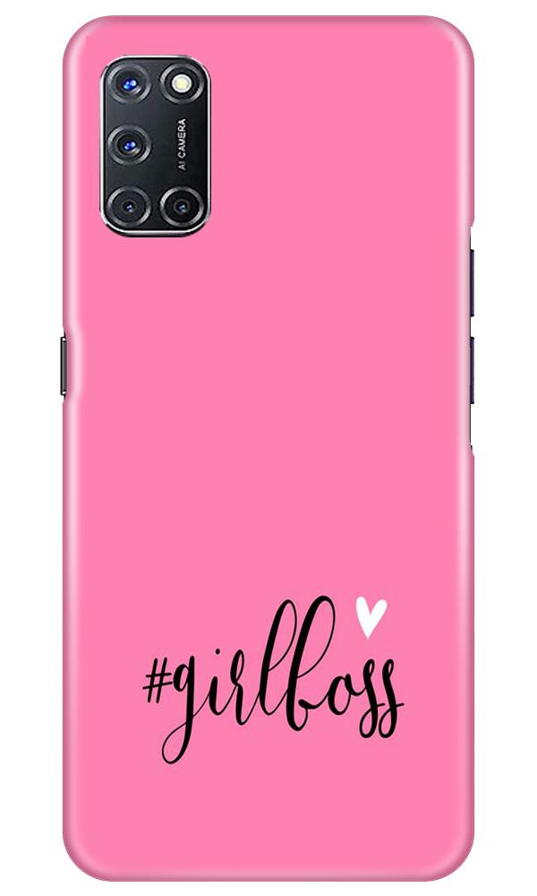 Girl Boss Pink Mobile Back Case for Oppo A72 (Design - 269) Girl Boss Pink Case for Oppo A72 (Design No. 269)