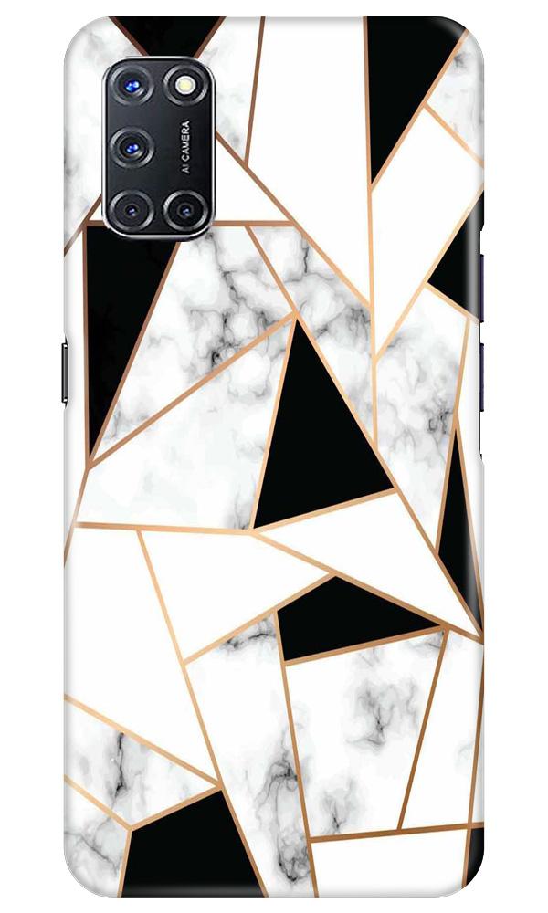 Marble Texture Mobile Back Case for Oppo A92 (Design - 322) Marble Texture Mobile Back Case for Oppo A92 (Design - 322)