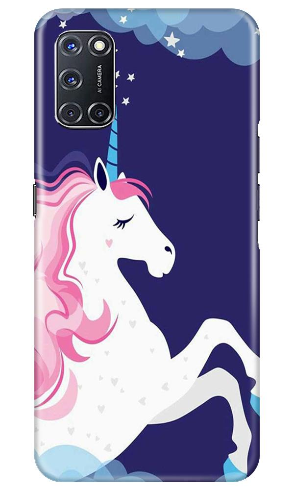 Unicorn Mobile Back Case for Oppo A92 (Design - 365) Unicorn Mobile Back Case for Oppo A92 (Design - 365)